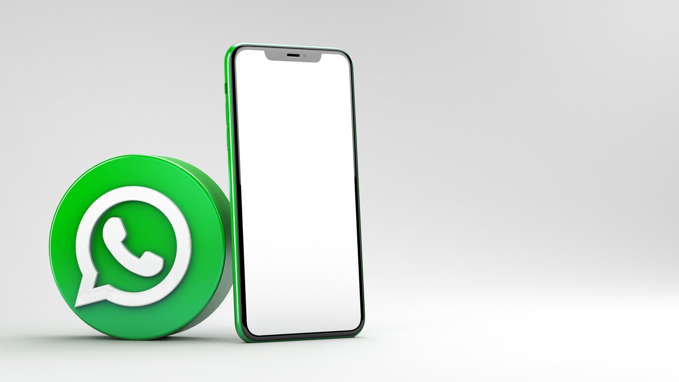 Networking Whatsapp and Blank Smartphone 